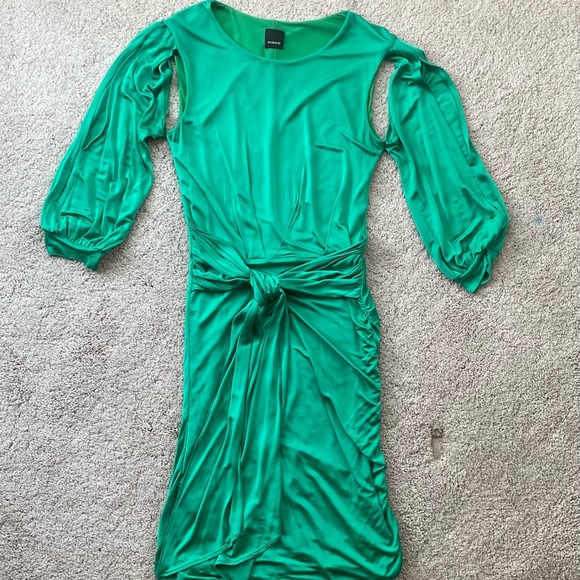 PINKO Green Dress - Picture 1 of 10